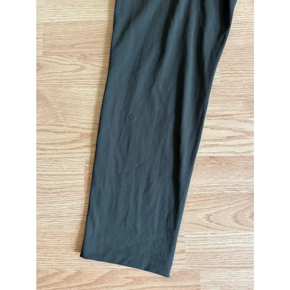 Lululemon Women's On the Fly 7/8 Sophisticated Silhouette Pant Dark Olive Size 6